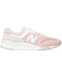 New Balance Rubber 997h Animal Print Trainers in White | Lyst