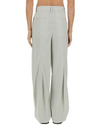Bottega Veneta - Trousers Silk-Cotton - Lyst