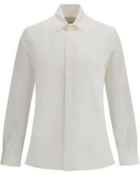 Valentino - Rockstud Untitled Cotton Shirt - Lyst