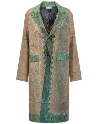 Pierre Louis Mascia - Silk Coat With Floral Pattern - Lyst