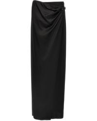 Tom Ford - Maxi Wrap Skirt With Belt Detail - Lyst