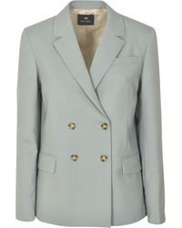 Paul Smith - Double-Breasted Plain Formal Dinner Jacket - Lyst