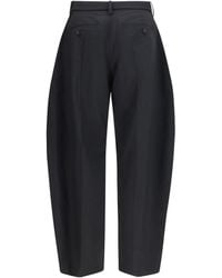 Sacai - Wool Tailored Pants With Belt - Lyst