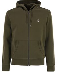 Polo Ralph Lauren - Hoodie With Zip - Lyst