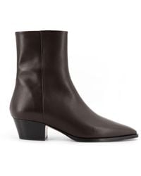 Aeyde - Baba Leather Boots - Lyst