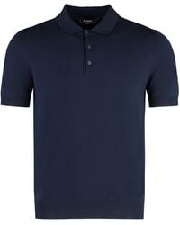 K-Way - Pleyne Knitted Cotton Polo Shirt - Lyst