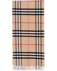 Burberry - Double-face Cashmere Scarf - Lyst