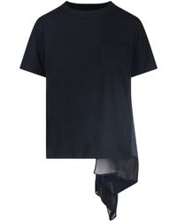 Sacai Short-sleeve tops for Women - Up to 55% off at Lyst.com