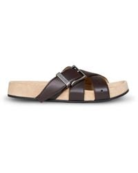 Balenciaga - Belt Mules Calf Leather - Lyst