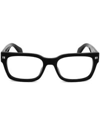 Off-White c/o Virgil Abloh - Eyeglasses Rectangle Full Rim, Frame And Clear Demo Lens Oerj053Style531100 Sunglasses - Lyst