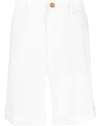 Brunello Cucinelli - Linen Tailored Shorts - Lyst