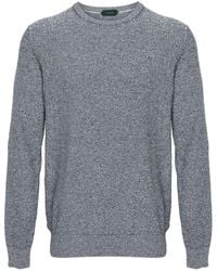Zanone - Striped Sweater - Lyst