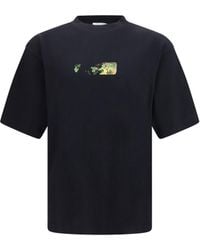 Off-White c/o Virgil Abloh - Spices Arrow Skate T-Shirt Cotton T-Shirts - Lyst