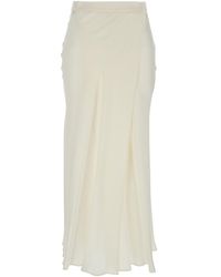 Semicouture - Ambra Skirt With Wrap Design - Lyst