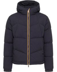 K-Way - Down Jacket Quill Fancy Nylon Greyish Padding: Duck - Lyst