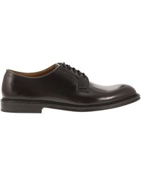 Doucal's - Smooth Leather Derby - Lyst