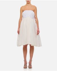 Quira - Layered Maxi Cotton Skirt - Lyst