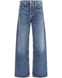 Agolde - Straight Jeans Cotton - Lyst