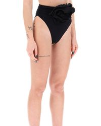 Magda Butrym - High-waisted Bikini Slip With Flower Clip - Lyst