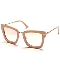 Tom Ford - Sunglasses Square Full Rim, Frame And Gradient Lens Ft057374F - Lyst
