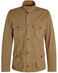 Barbour - Jacket With Buttons And Pockets - Lyst