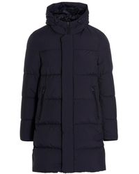 Herno - Drawstring Hooded Parka Coat - Lyst