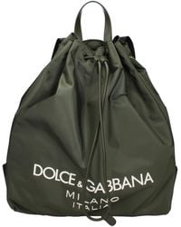 Dolce & Gabbana - Dolce & Gabbana Logo-Printed Nylon Backpack - Lyst