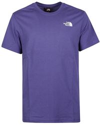 The North Face - Logo Patch Crewneck T-shirt - Lyst