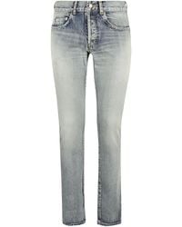Saint Laurent Slim jeans for Men - Up to 42% off | Lyst