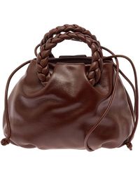Hereu - Bombon M Handbag With Braided Handles - Lyst