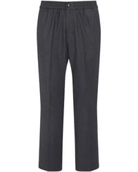 Ami Paris - Ami Elasticated Pants Anthracite - Lyst