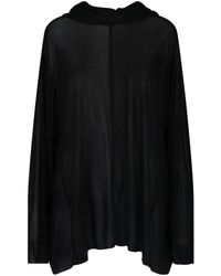 Rick Owens - Hooded Tunic - Lyst