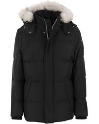 Moose Knuckles - Cloud 3q - Down Jacket With Hood And Fur - Lyst