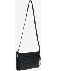 Bottega Veneta - Shoulder Bag Mini Woven Leather Lambskin - Lyst