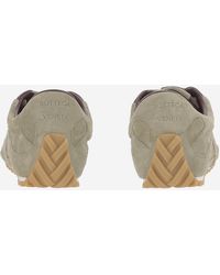 Bottega Veneta - Sneakers Orbit Flash Suede Calf Leather Trainers - Lyst
