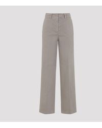 Peserico - Wide Trousers - Lyst