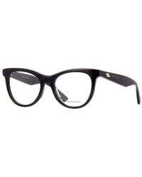 Bottega Veneta - Eyeglasses Cat Eye Full Rim, Frame And Clear Demo Lenses Lens Bv1064O001 - Lyst