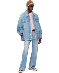 Acne Studios - Oversize Denim Jacket - Lyst