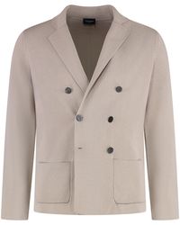 Drumohr - Knitted Cotton Blazer Suit & Dinner Jackets - Lyst