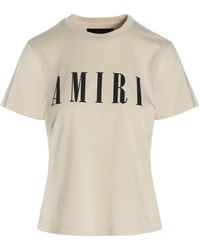Amiri Logo T-shirt - Natural