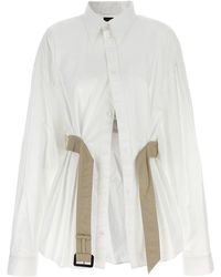 Balenciaga - Belt Shirt - Lyst