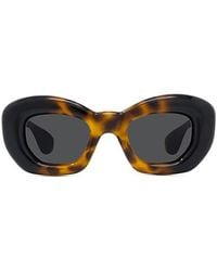 Loewe - Butterfly Frame Sunglasses - Lyst