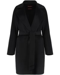 Max Mara - Wool And Cashmere Midi Coat - Lyst