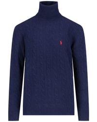 Polo Ralph Lauren - Logo Turtleneck Sweater - Lyst