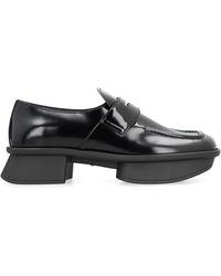 Prada - Leather Loafers Calf - Lyst
