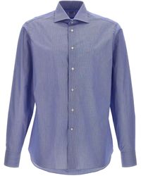 Borriello - Falso Unito Cotton Shirt - Lyst