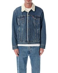 Levi's - Denim Type Iii Sherpa Trucker Jacket - Lyst