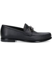 Ferragamo - Moccasins With Reversible And Hardware - Lyst