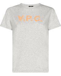 A.P.C. - T-shirt - Lyst