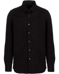 Barba Napoli - Cotton Poplin Shirt - Lyst